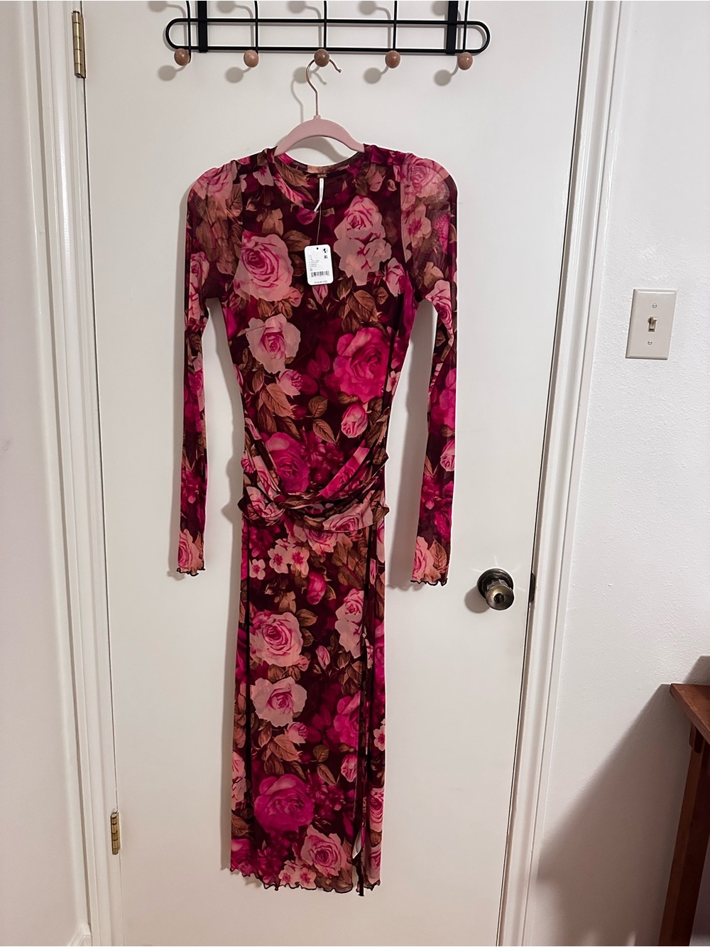 Free People Floral Long-Sleeve Gianni Maxi Dress - Picture 2 of 3